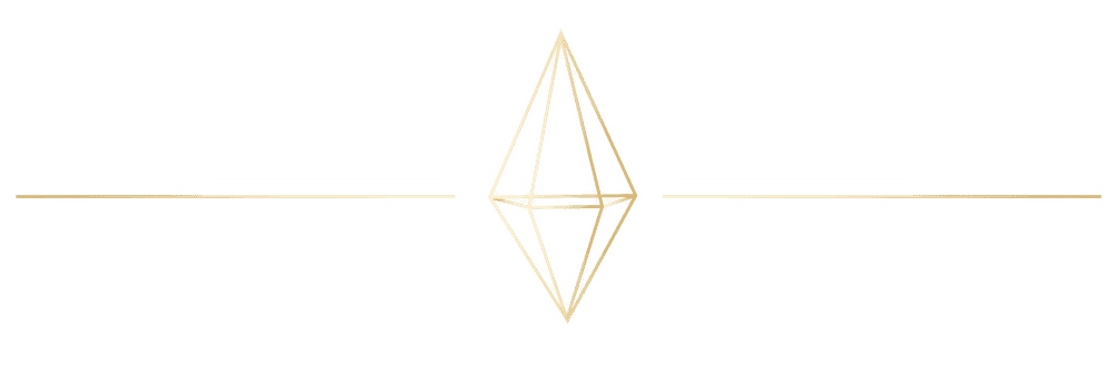 Gold Crystal Icon Divider