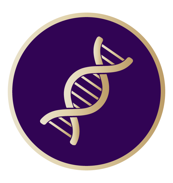 Gold DNA icon