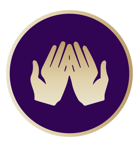 Gold Hands Icon
