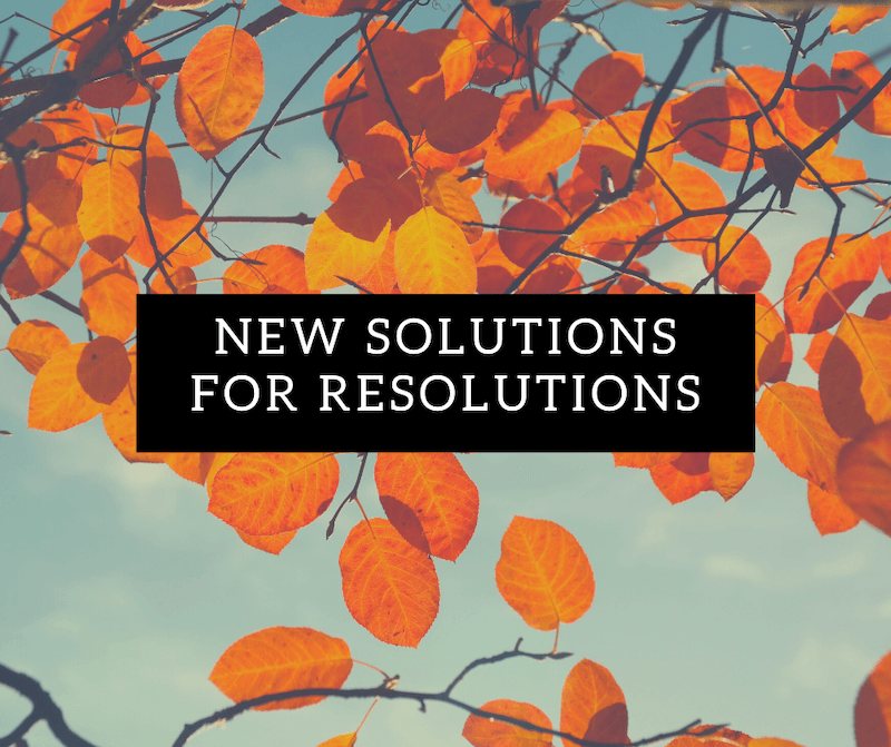 New Solutions for Resolutions
